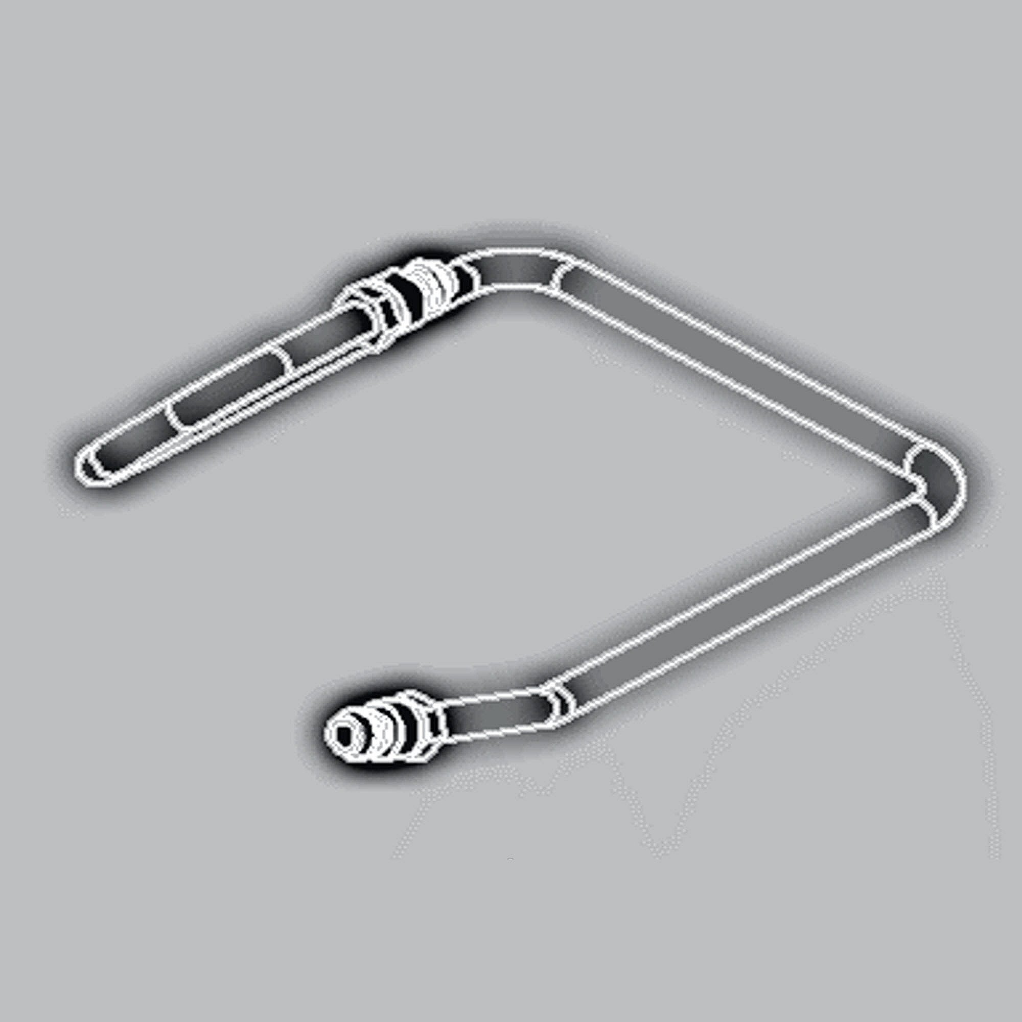 Kenmore Part #21.99.008097-000-A0, Range Surface Burner Supply Tube, Left Rear And Right Front | 12.20 x 6.30 x 11.02