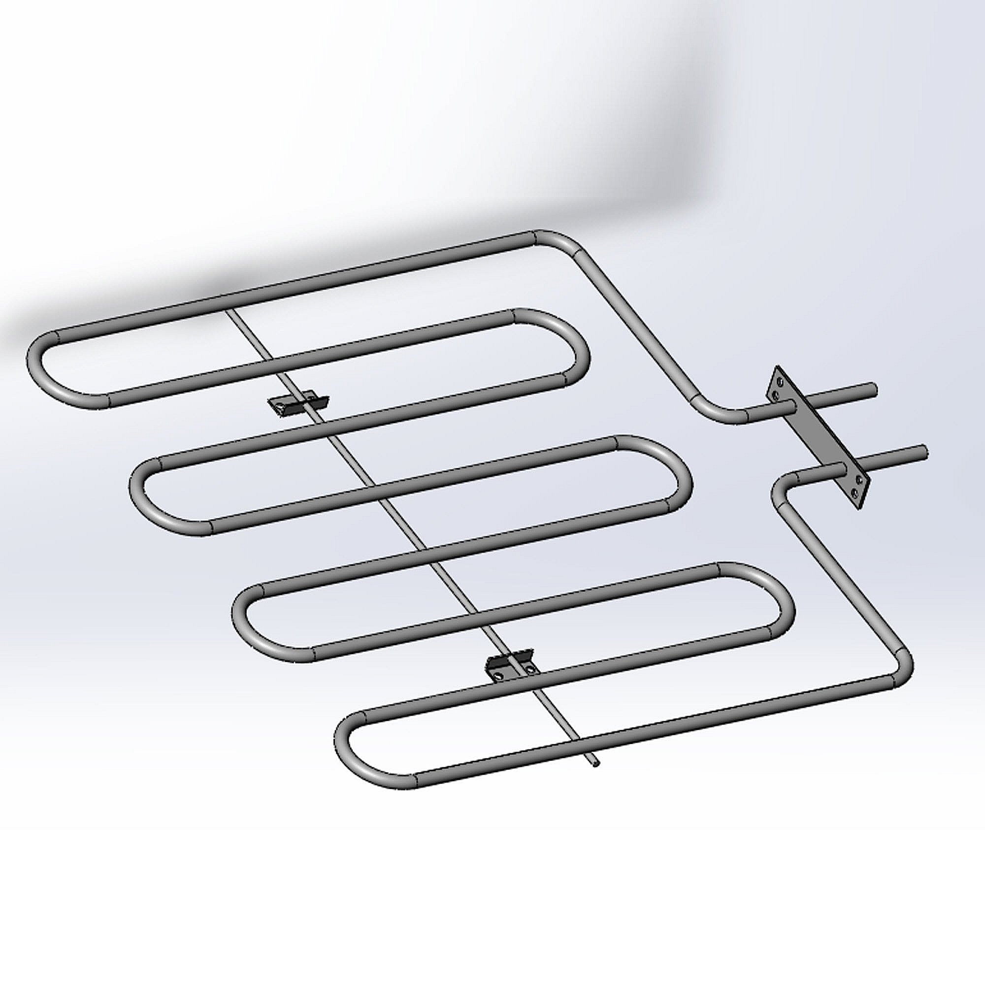 Kenmore Part #21.99.008098-000-A0, Range Broil Element | 21.26 x 2.76 x 18.50