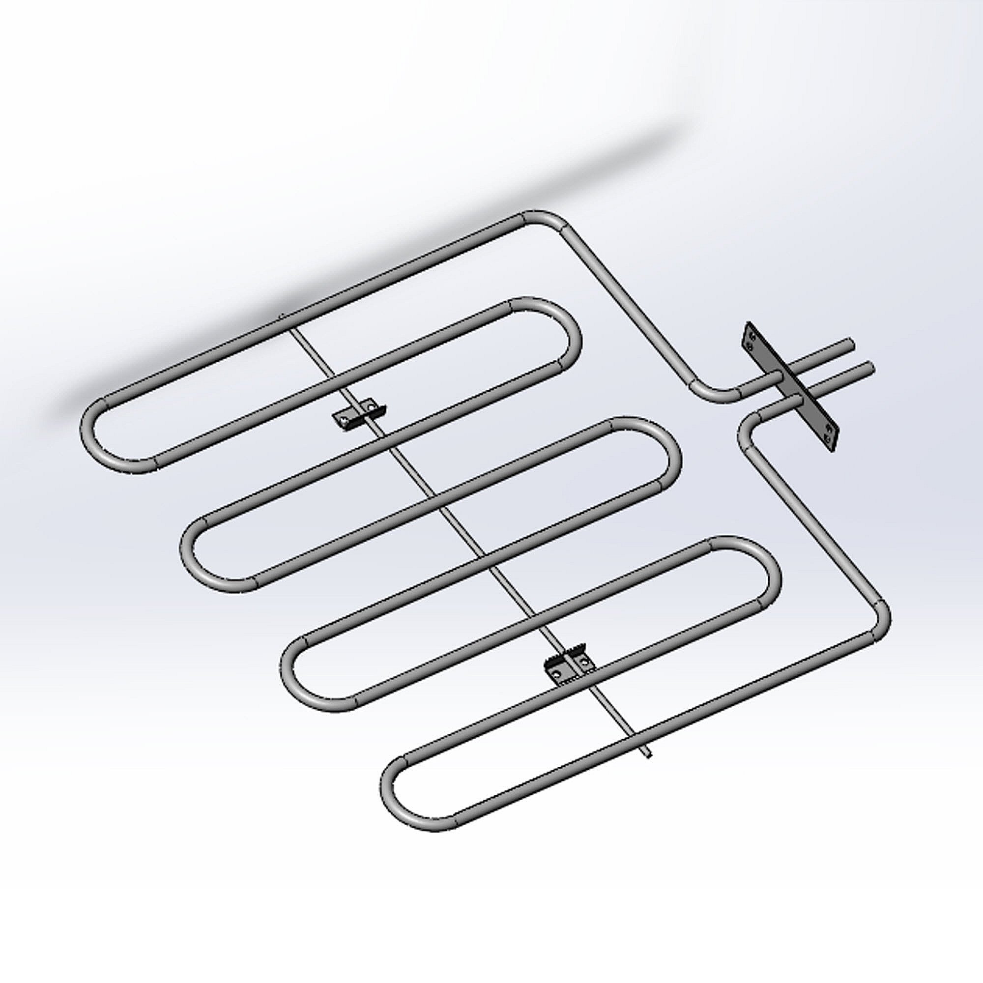 Kenmore Part #21.99.008099-000-A0, Range Bake Element | 21.26 x 2.76 x 18.50