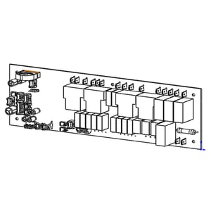 Range Oven Relay Control Board 21.99.008115-000-A0