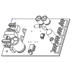 Range Power Control Board 21.99.008117-000-A0