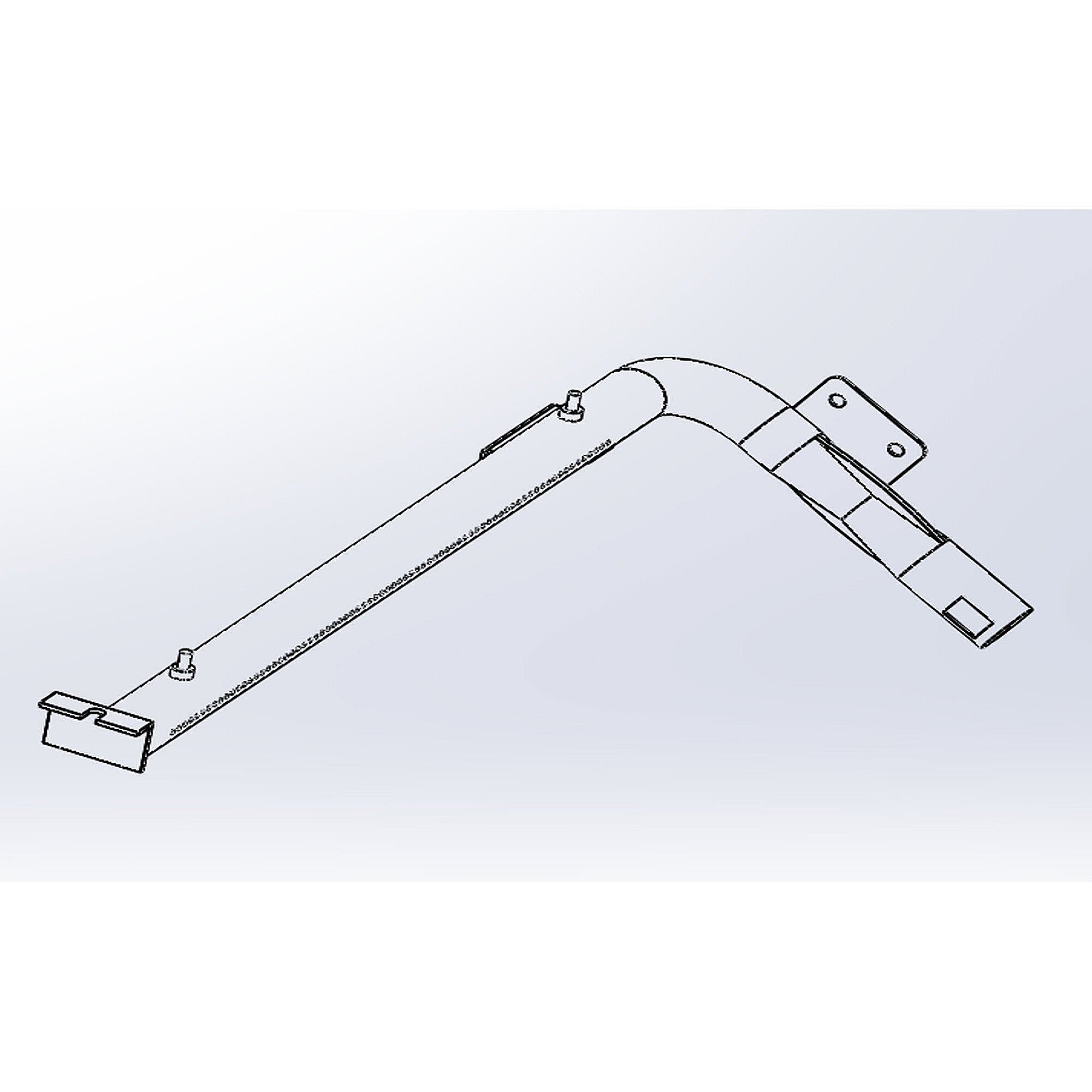 Kenmore Part #21.99.008120-000-A0, Range Broil Burner | 20.47 x 3.54 x 10.63