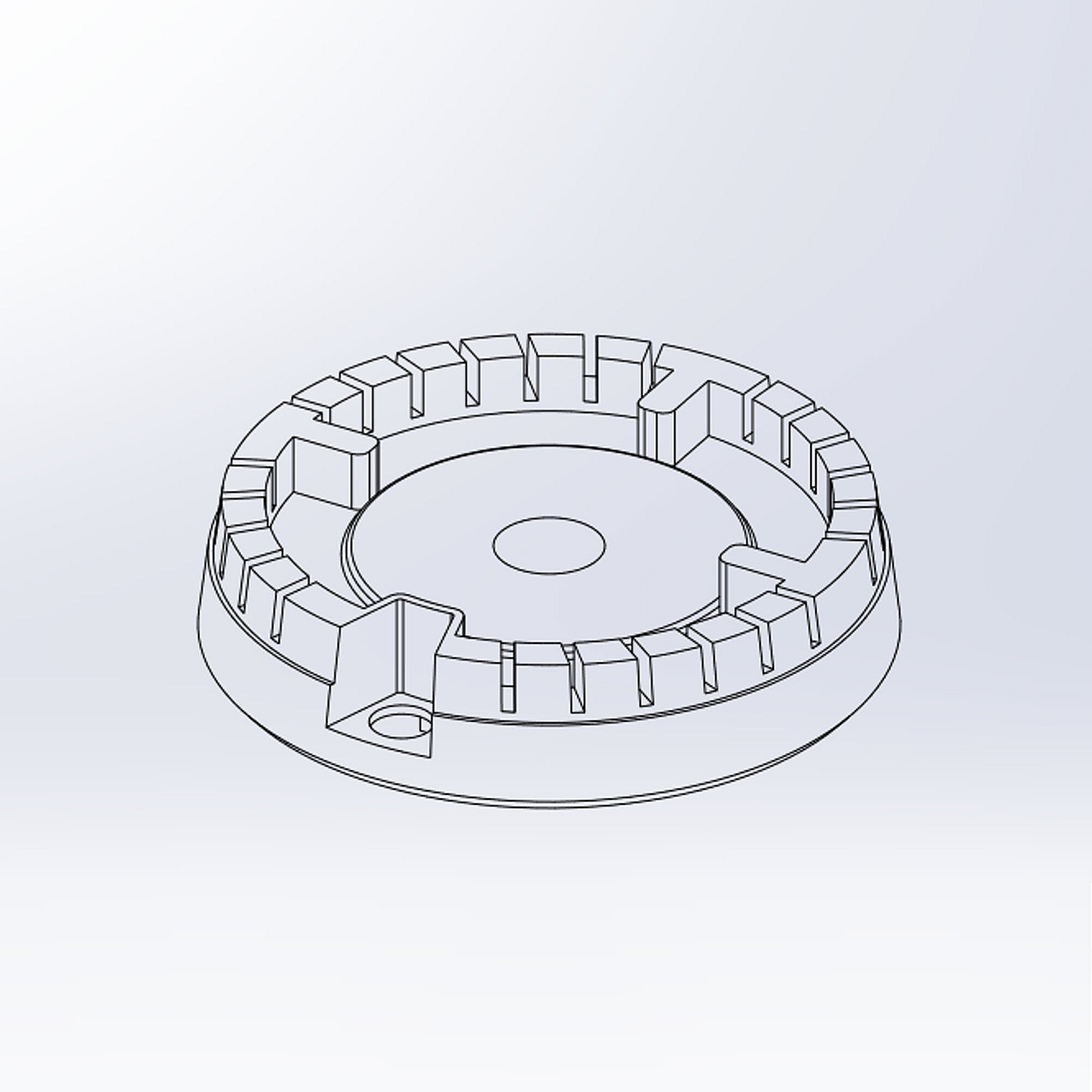 Kenmore Part #21.99.008142-000-A0, Range Surface Burner Head, 5, 000-Btu | 5.91 x 3.15 x 5.91