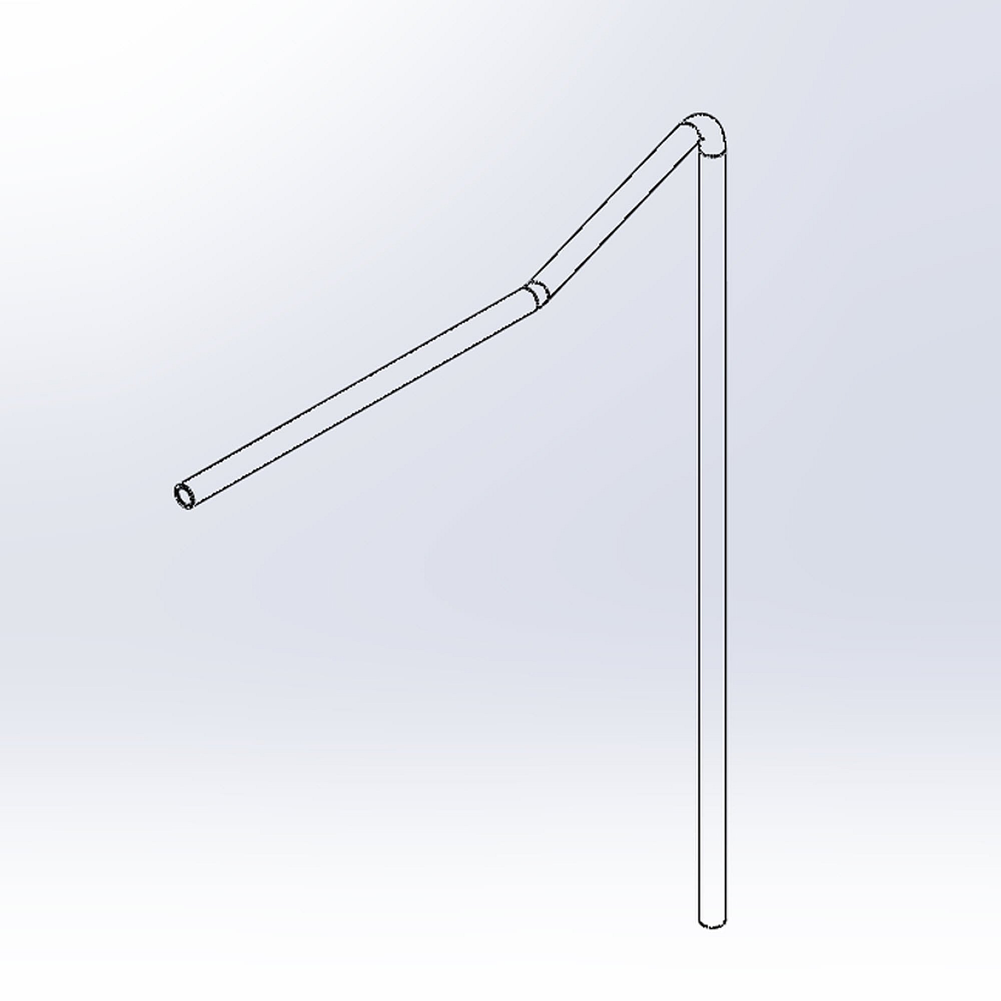Kenmore Part #21.99.008155-000-A0, Range Surface Burner Manifold Supply Tube | 27.00 x 21.50 x 4.50