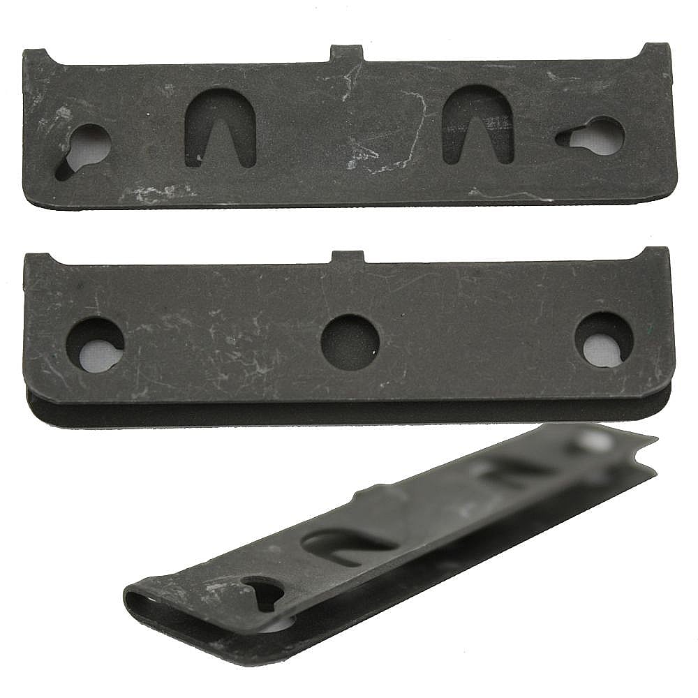 Part #w11252547, Dryer Door Hinge Support / 2.50 x 1.62 x 0.25