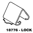 Dryer Top Panel Clip 18776