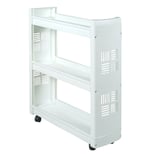 Laundry Appliance Storage Cart (White)