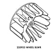 Wheel for Kenmore 1105818810 - Part 235953