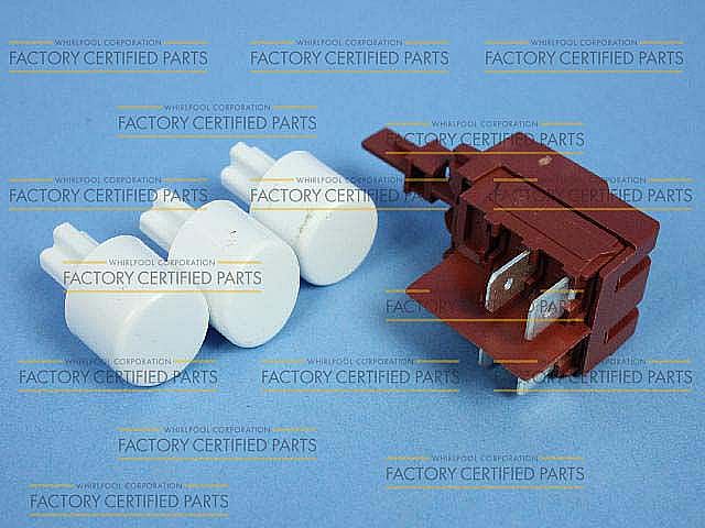 Part #280112, Dryer On/off Switch And Button (Replaces 8182578) / 2.00 x 2.00 x 3.75