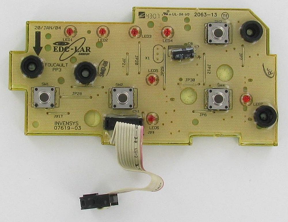 Part #wp326048438R, Refurbished Washer User Interface | 6.00 x 4.00 x 2.00