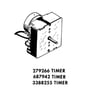 Laundry Center Dryer Timer WP3388255