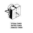 Laundry Center Dryer Timer for Whirlpool JWP21080 - Part WP3388255