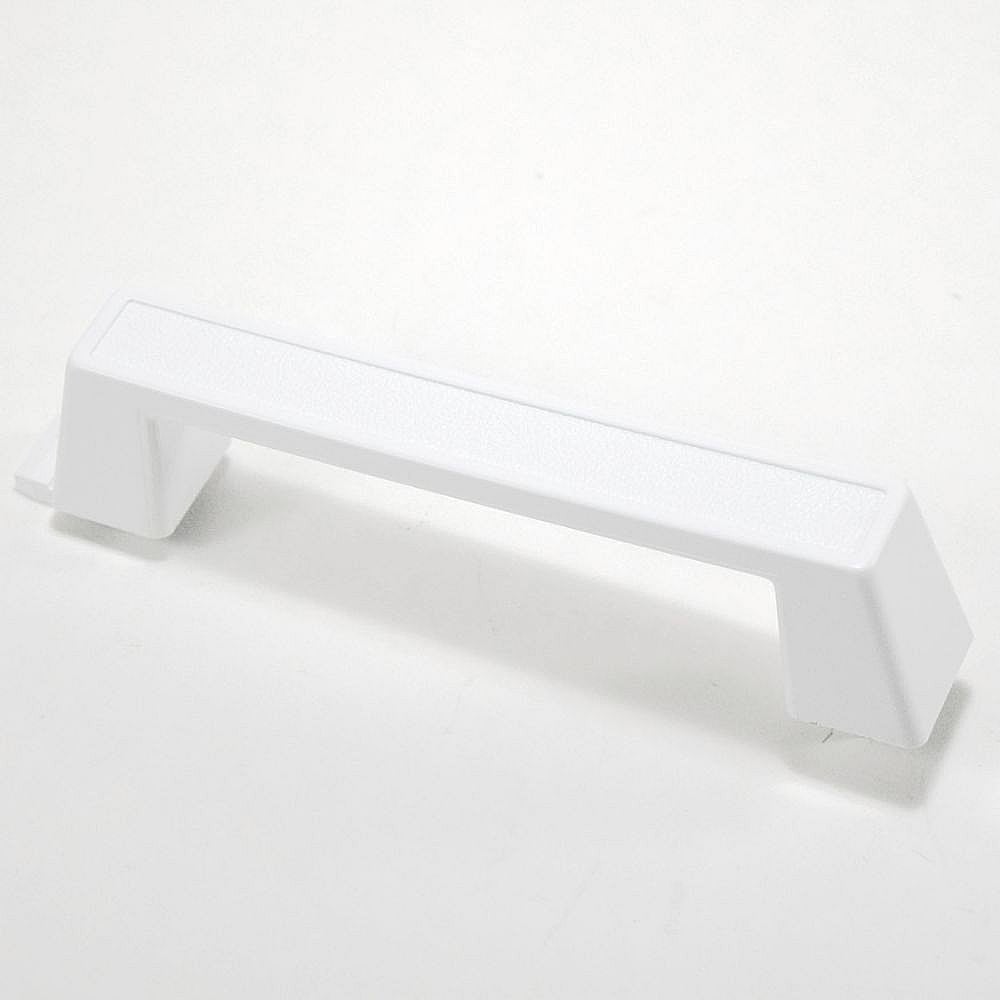Part #wp3392906, Dryer Door Handle (White) / 6.75 x 1.12 x 1.25