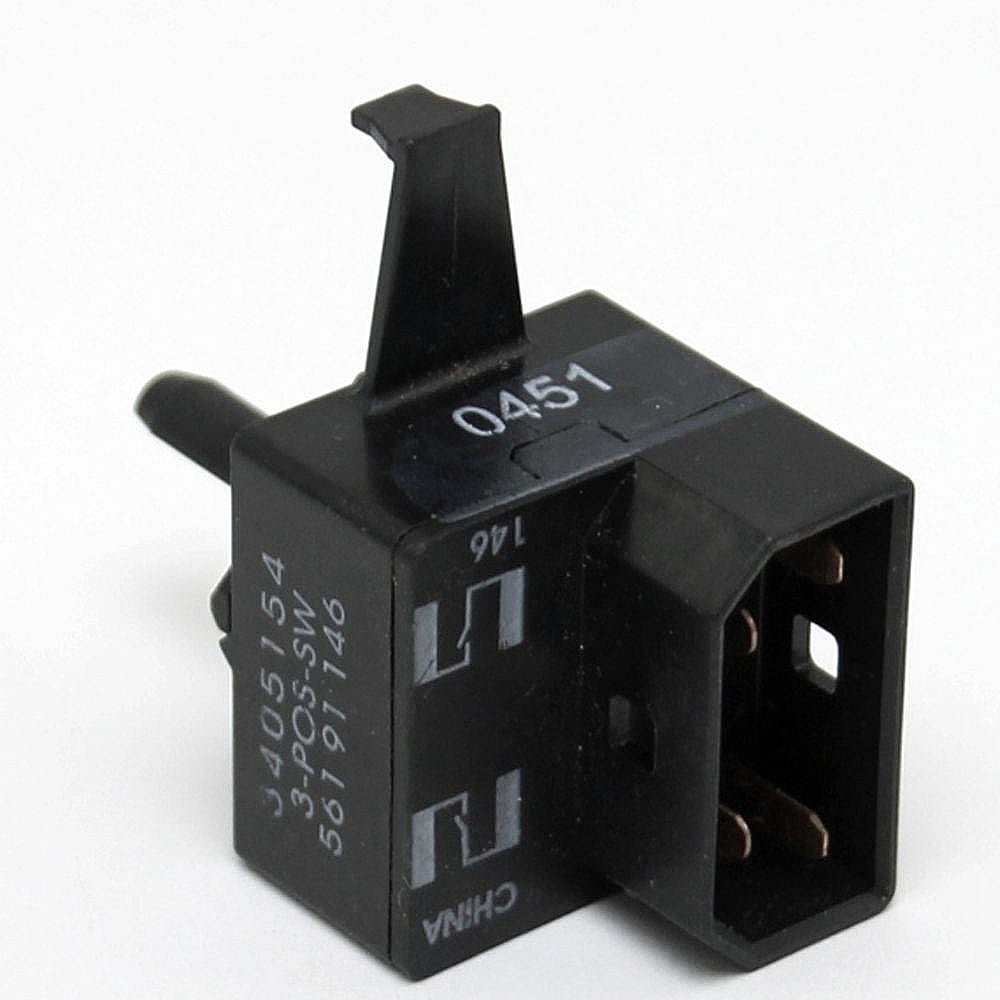 Part #3405154, Dryer Cycle Selector Switch / 2.12 x 2.00 x 1.00