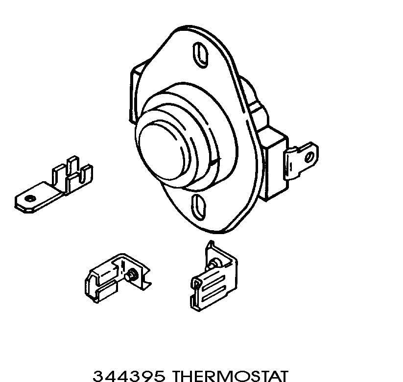 Photo of Dryer Operating Thermostat from Repair Parts Direct