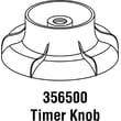 Timer Knob for Whirlpool LC4900XKW0 - Part 356500