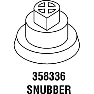 Washer Snubber Pad 358336