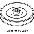 Washer Transmission Pulley 360840