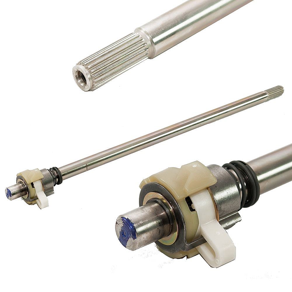 Part #wp389387, Washer Agitator Drive Shaft (Replaces 285206, 285509, 389387, W10116913) / 3.44 x 2.82 x 23.94