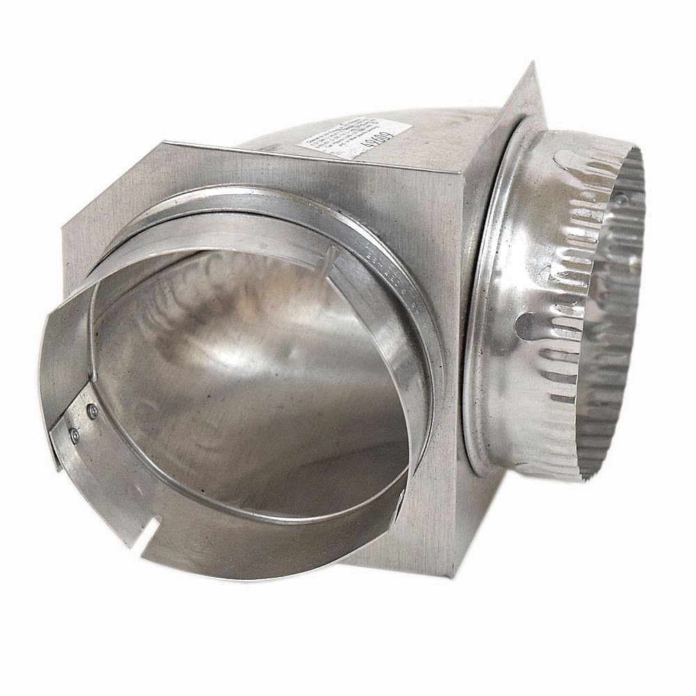 Part #4396006Rw, Dryer Exhaust Duct Elbow (Replaces 4396006) / 6.50 x 6.25 x 5.00