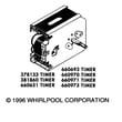 Timer for Whirlpool LHA7680W0 - Part 380245