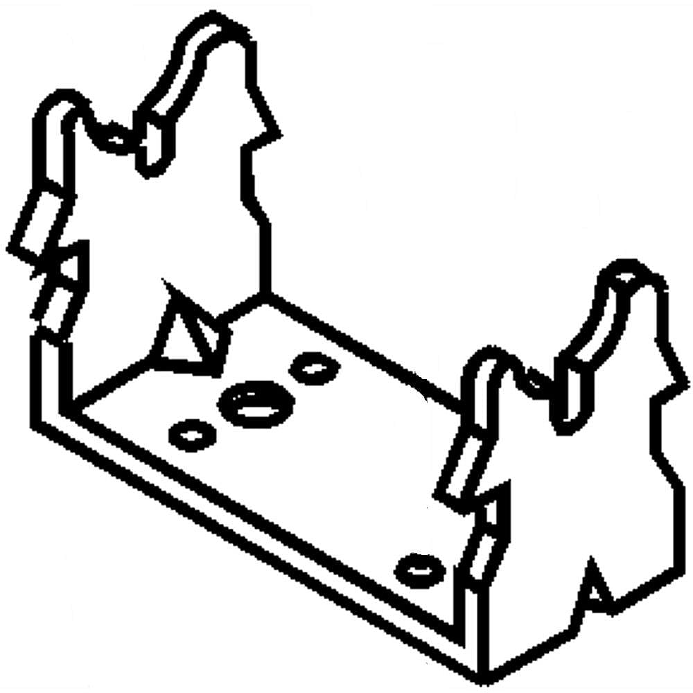 Part #696541, Sears Canada Dryer Base / 7.38 x 7.75 x 4.50