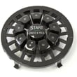 Washer Push Button for Kenmore Elite 11042926220 - Part 8181677