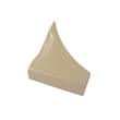 Washer Door Corner Trim, Left (gray) for Whirlpool GHW9400PL3 - Part 8181842