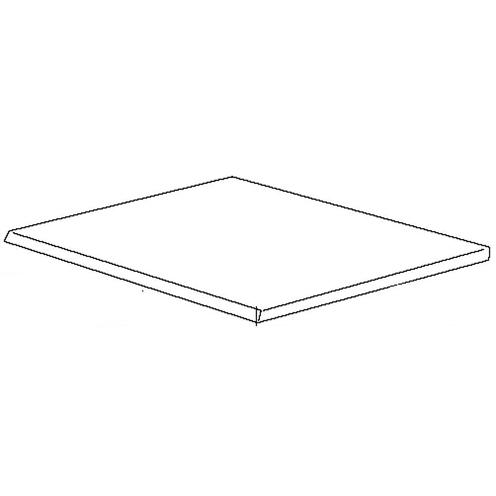 Whirlpool Part #8182524, Inglis Dryer Top Panel | 24.50 x 3.50 x 26.75