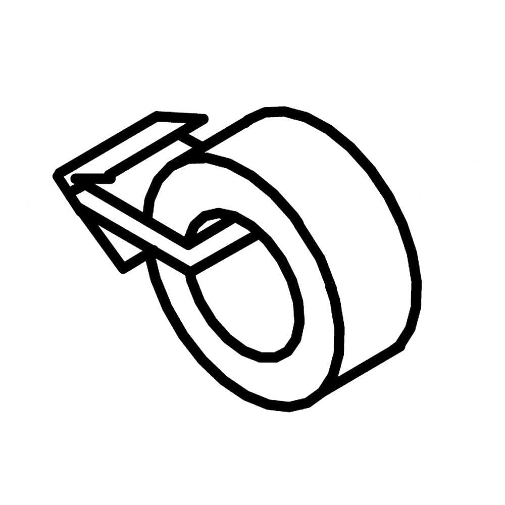 Part #8559320, Kirkland Washer Clip (Replaces 3352501, 3405028) / 1.62 x 1.25 x 0.25