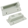 Handle (silver) for Whirlpool GEW9250PT1 - Part 8559739
