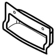Handle (silver) for Whirlpool GEW9250PT1 - Part 8559743