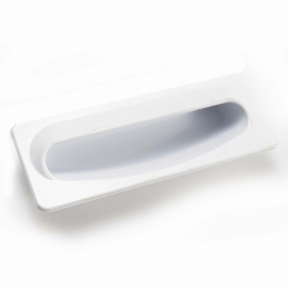 Part #w10908280, Dryer Door Handle / 3.75 x 2.25 x 1.00