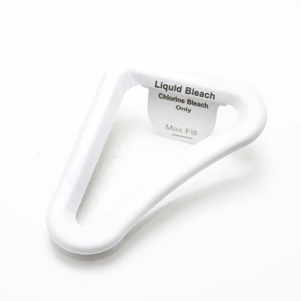 Part #wp8563876, Washer Bleach Dispenser Bezel / 5.25 x 3.25 x 1.37