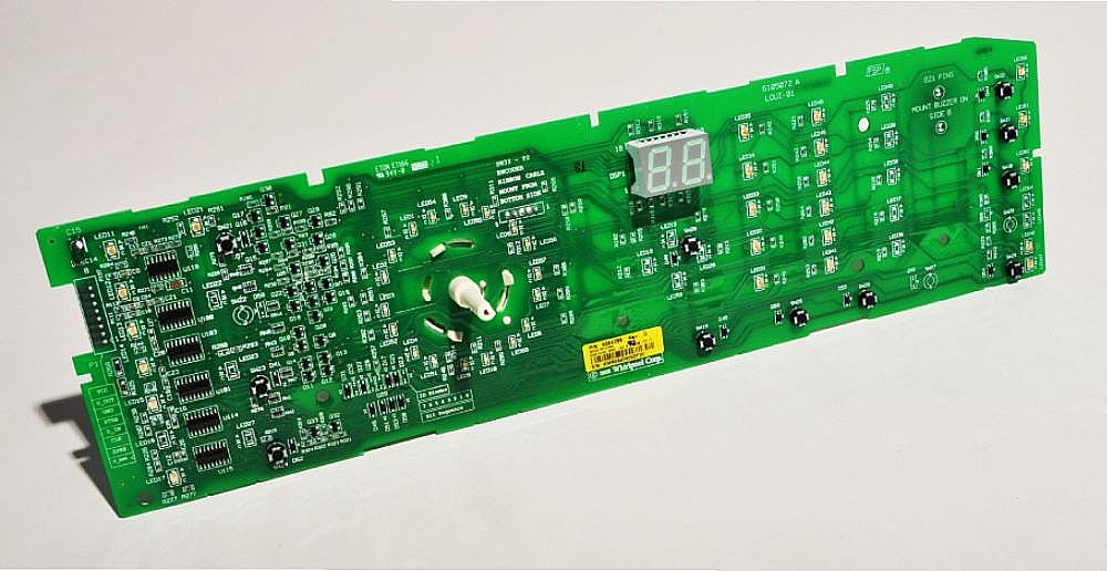 Photo of Dryer User Interface from Repair Parts Direct
