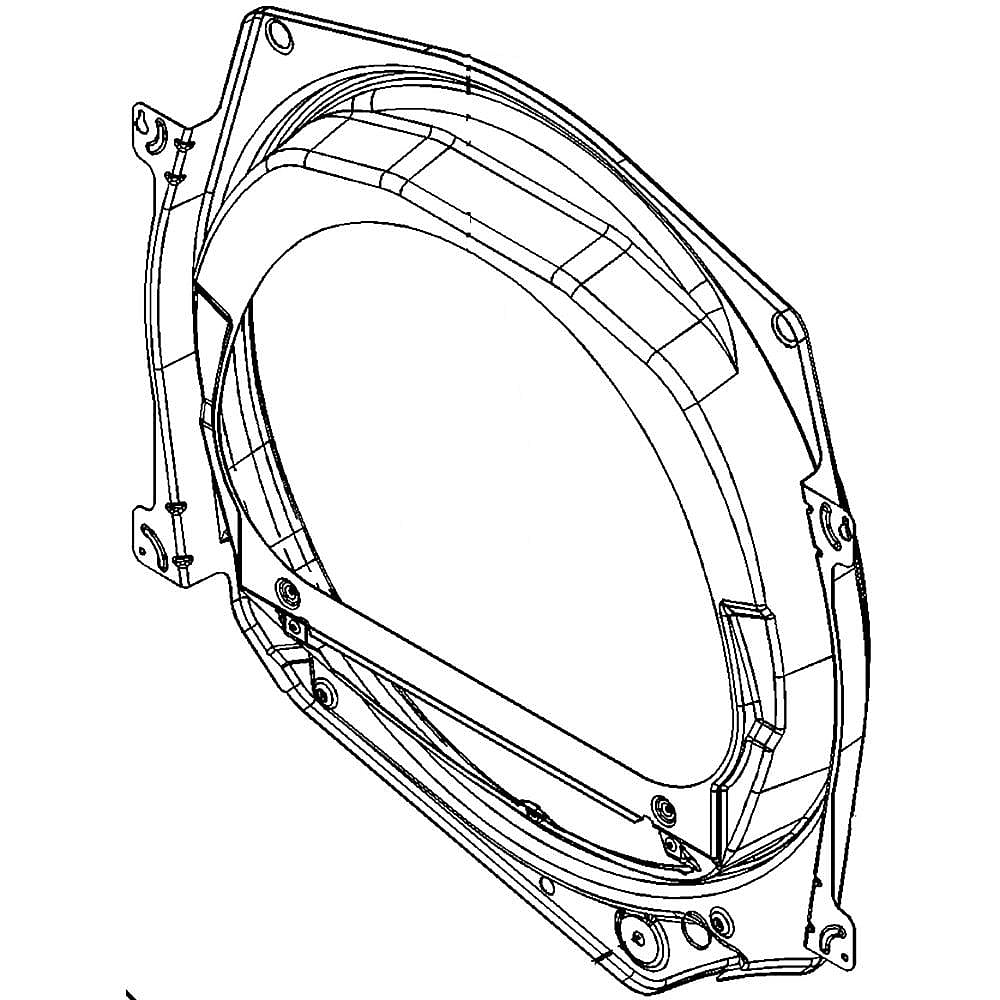 Part #8565061, Dryer Bulkhead / 29.00 x 26.00 x 2.50