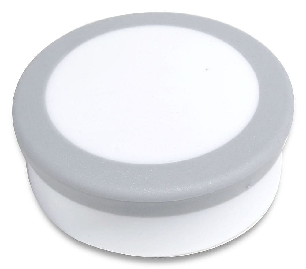 Part #wp8565247, Washer Control Knob (Gray And White) (Replaces 8565247) / 1.75 x 1.75 x 0.62