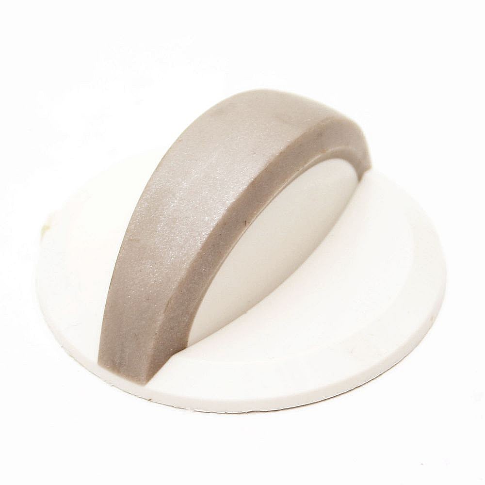 Part #w10034740, Washer Timer Knob (Bisque) / 2.00 x 2.00 x 1.00