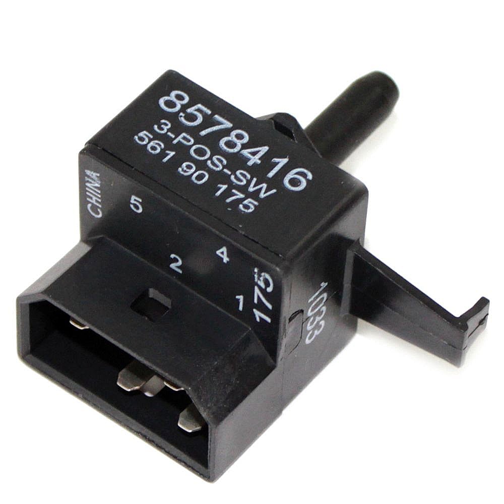 Part #wp8578416, Washer Cycle Selector Switch (Replaces 8578416) / 2.12 x 1.87 x 1.12