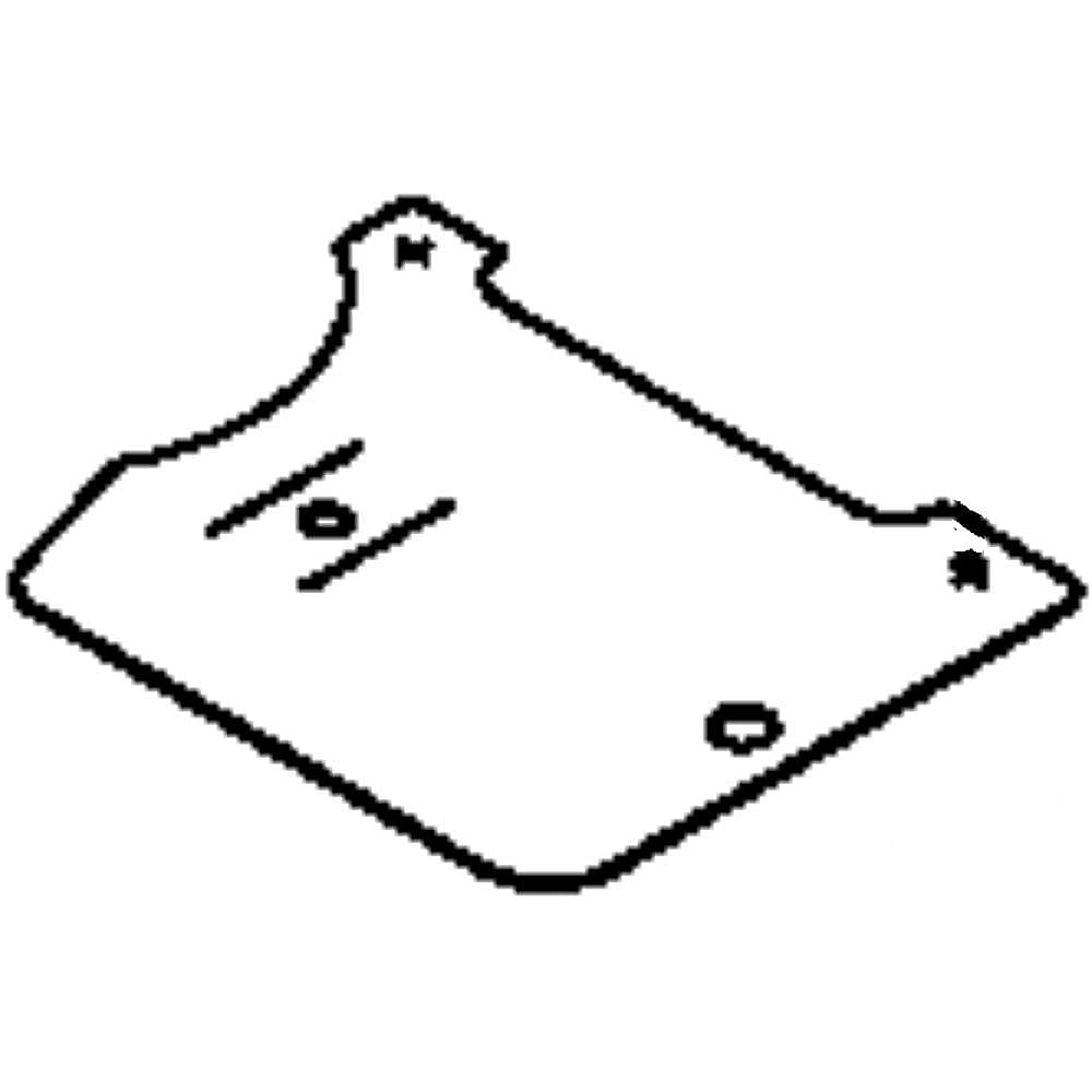 Part #8578572, Shield / 4.75 x 6.00 x 0.12