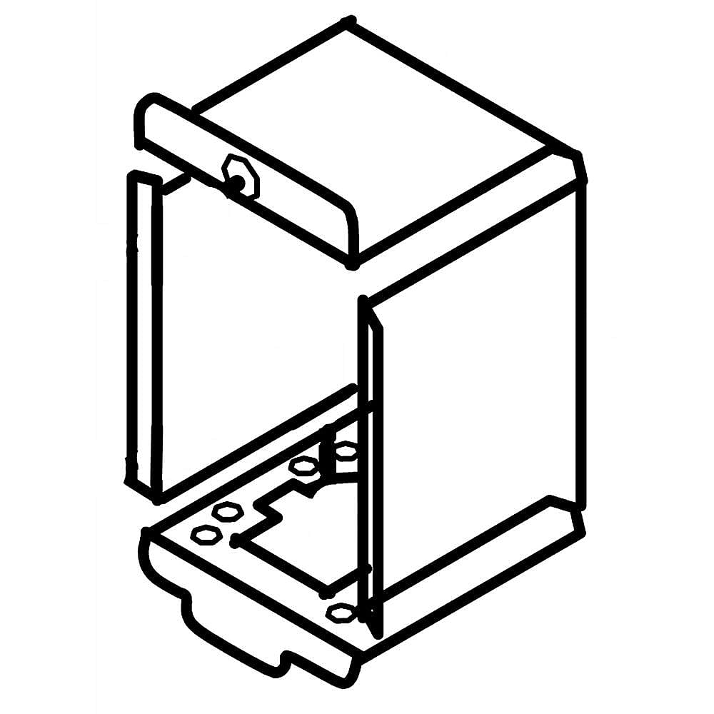 Kenmore Part #8578825, Bracket | 52.00 x 35.00 x 1.50