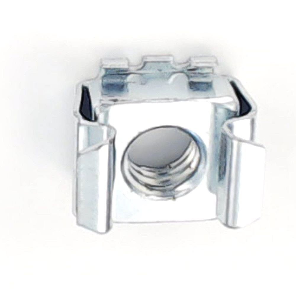 Part #wp90406, Commercial Laundry Appliance Cage Nut / 0.62 x 0.62 x 0.50
