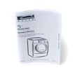Dryer Owner's Manual for Kenmore Elite 11085089401 - Part W10034980