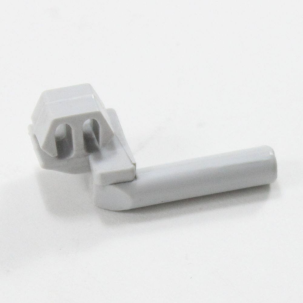 Part #wpw10044480, Dryer Lint Screen Door Hinge, Left / 1.37 x 0.50 x 0.62