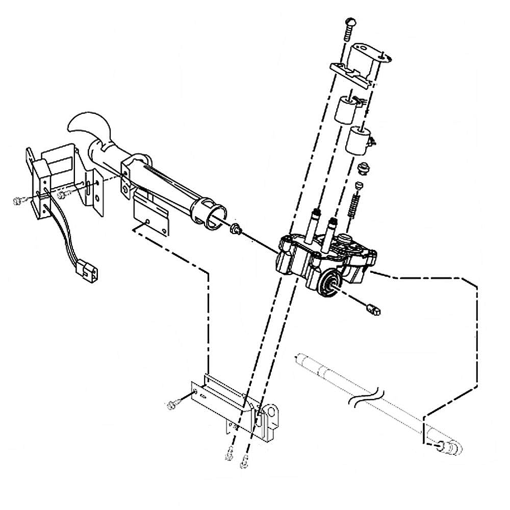 Part #w10096909, Gas Burner / 10.00 x 4.00 x 25.00