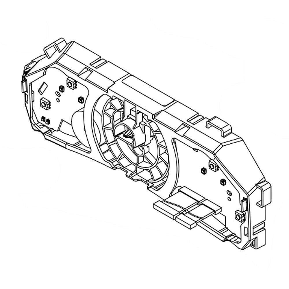 Whirlpool Part #w10110658, Dryer User Interface | 11.75 x 5.25 x 5.75