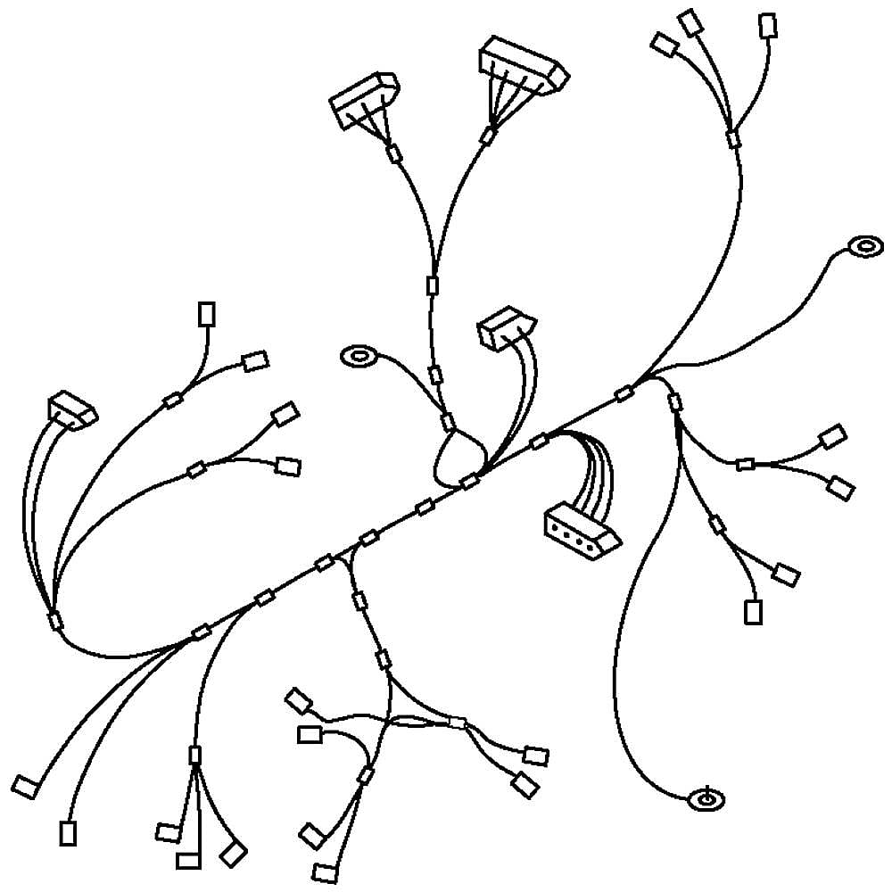 Part #w10111069, Wire Harness / 9.00 x 5.00 x 2.00
