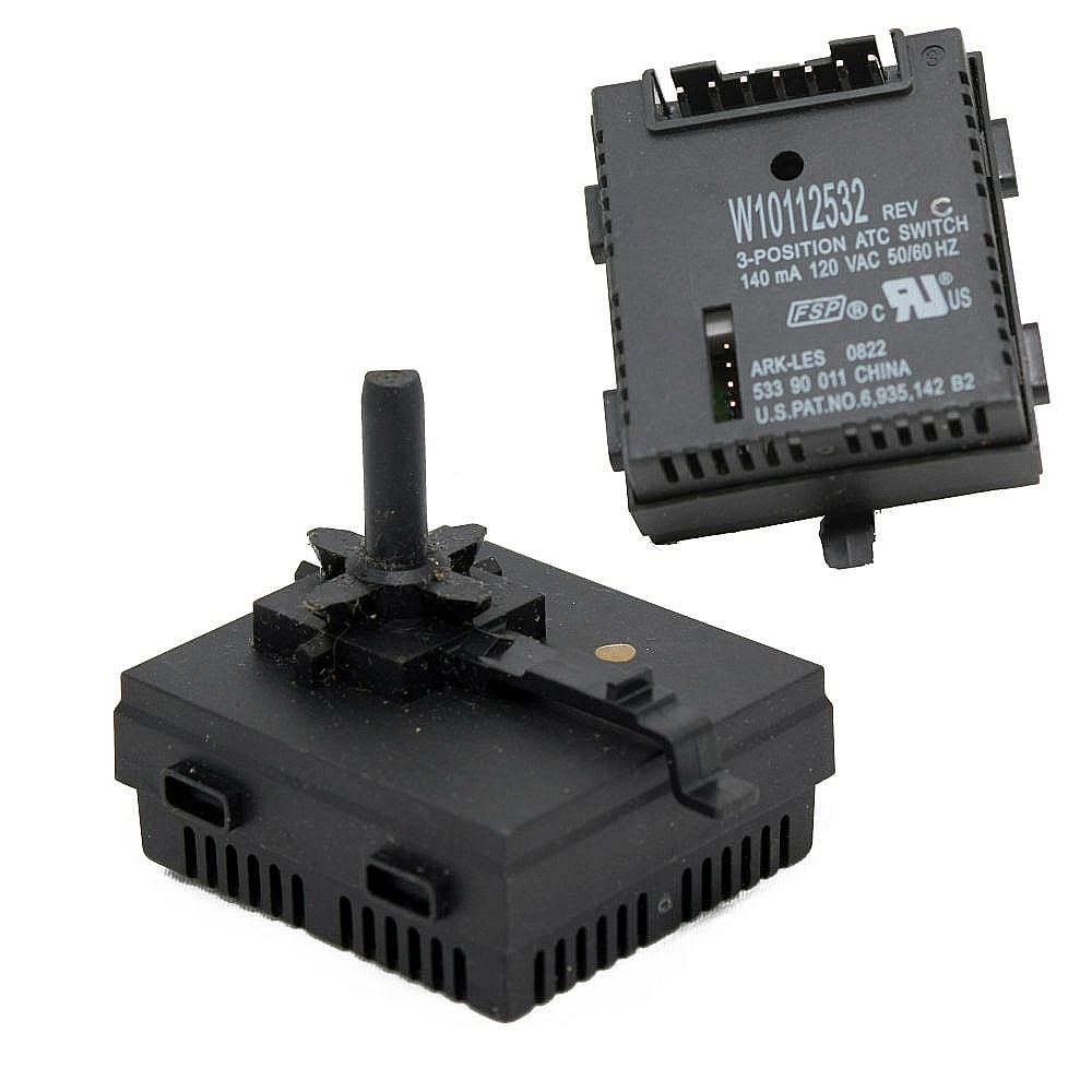 Part #wpw10112532, Washer Water Temperature Switch / 1.87 x 2.12 x 2.00