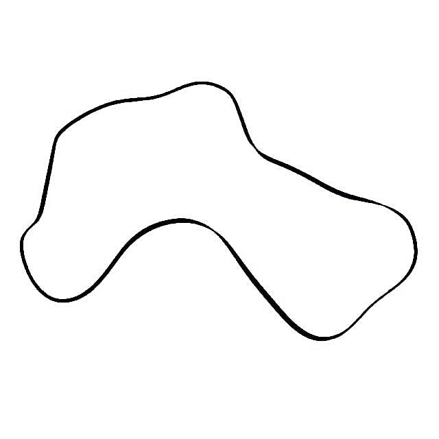 Part #wpw10112954, Dryer Drum Belt (Replaces W10112954) / 10.50 x 2.00 x 1.75