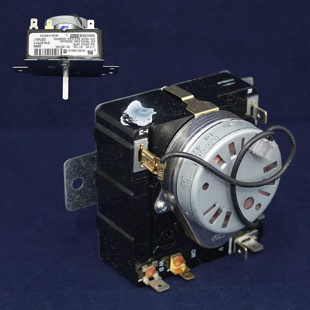 Part #wpw10113761, Laundry Center Dryer Timer / 4.57 x 4.50 x 6.88